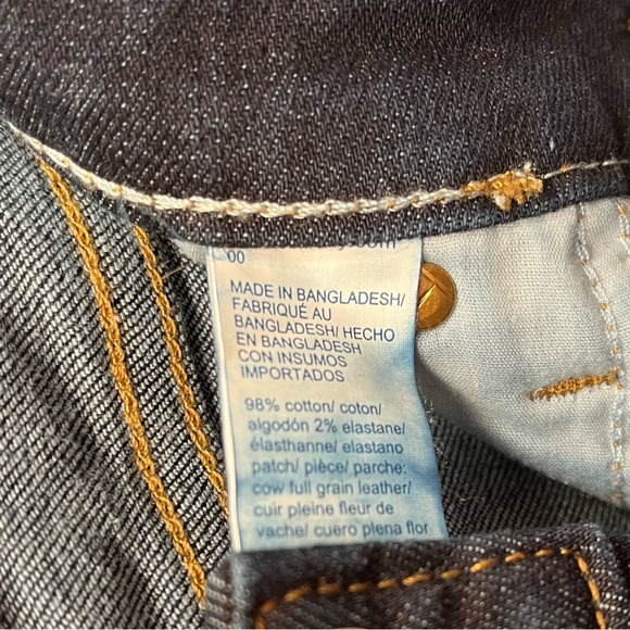 Tommy Hilfiger Dark Wash Skinny Jean 00 - Picture 4 of 4